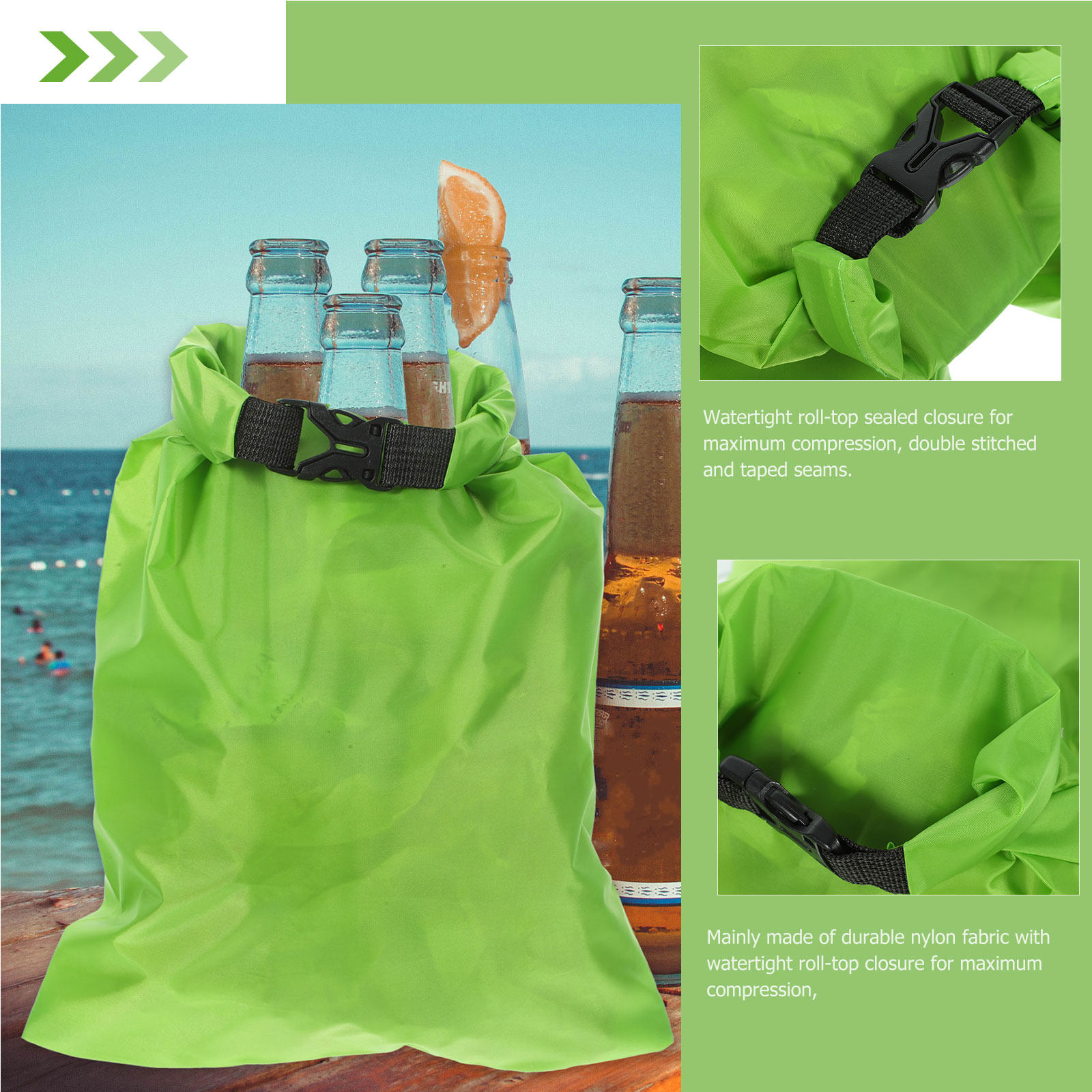 กระเป๋ากันน้ำสำหรับใช้งานกลางแ - Fishing Kayak Storage Bag บทวิจารณ์และราคา